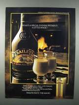 1982 Baileys Irish Cream Liqueur Ad - Little Magic - £14.53 GBP