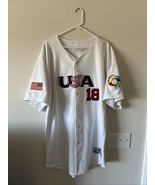 Mens Majestic Johnny Damon #18 Team USA 2006 WBC Baseball Jersey Sz 52 -... - $226.10