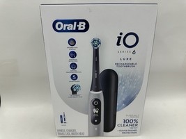 Oral-B iO Series 6 Electric Toothbrush with (1) Brush Head, Gray Opal, NEW - $104.88