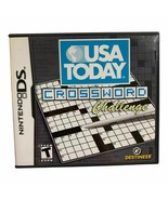 USA Aujourd&#39;Hui Crossword Challenge (Nintendo DS, 2008) - £6.19 GBP