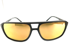 New Polarized Alain Mikli Starck SHO15512O Mirrored Matte Black Men&#39;s Sunglasses - £103.90 GBP