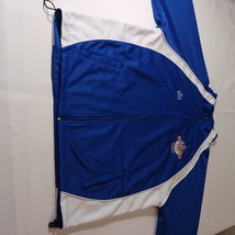 Admiral 2015 National Senior Games Men's Blue & White Full Zip Jacket Sz Medium image 7