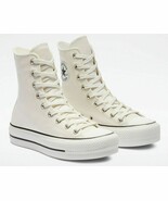 Converse Chuck Taylor All Star Extra High Platform, 569720C Size 6 Egret/Wh - $162.93 CAD