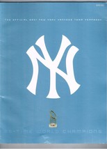 2001 MLB New York Yankees Yearbook Baseball Yankee Stadium Jeter Williams - £19.46 GBP
