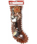 Brown Dog Toy Stocking 2 Plush Toys 2 Balls 1 Rope 1 Squeak Toy Holiday ... - £14.15 GBP