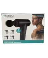 VivaSpa Handheld Deep Tissue Percussion Massager Cordless Rechargeable - $899.92 MXN