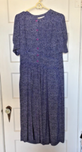 Vintage Karin Stevens Polka Dot Dress Size 10 - $30.10