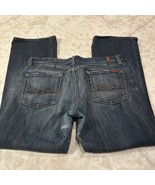 7 for all mankind austyn jeans mens blue stretch denim size 30 - $472.13 MXN