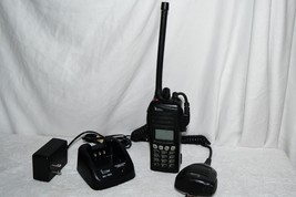 ICOM IC-F3161DT Portable Radio With Mic And Charger READ FIRST w4c #2 - £109.00 GBP