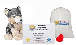 Make Your Own Stuffed Animal Mini 8 Inch Timber The Wolf Kit - No Sewing... - $11.87