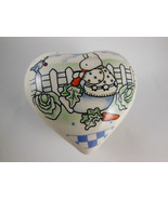 Daisy Kingdom Heart Trinket Box 3.25 inch with Bunny Rabbit Hard to Find... - $12.11 CAD