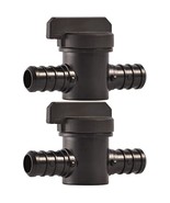 SharkBite 1/2 Inch Poly Crimp Ball Valve, Pack of 2, PEX Pipe, PE-RT, 24... - $33.48 CAD
