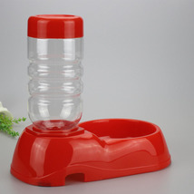 Cat Water Dispenser Pet Automatic Water Feeder Red Color - £8.78 GBP