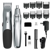 One time used - WAHL Groomsman Rechargeable Beard Trimmer kit - $20.78