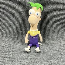 Walt Disney Store Sitting Ferb 16&quot; Plush Beans From Phineas &amp; Ferb Show ... - $17.53