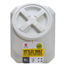 Vittles Vault Outback Stackable Pet Food Container White 1ea/60 lb - £78.29 GBP