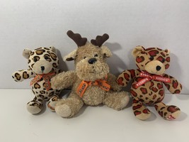 Reese&#39;s Hershey&#39;s Kisses Galerie plush lot reindeer Valentine&#39;s heart teddy bear - £11.64 GBP