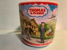 Vintage THOMAS &amp; FRIENDS Character Images Childs Handled Melmac Mug - £4.77 GBP