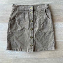 Tory Burch Lucitano Corduroy Mini Skirt sz 2 - £38.66 GBP
