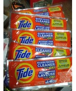 Five Pack Tide Washing Machine Cleaner With Oxy ,    2.6 Oz Each,     9179 - $22.14 CAD