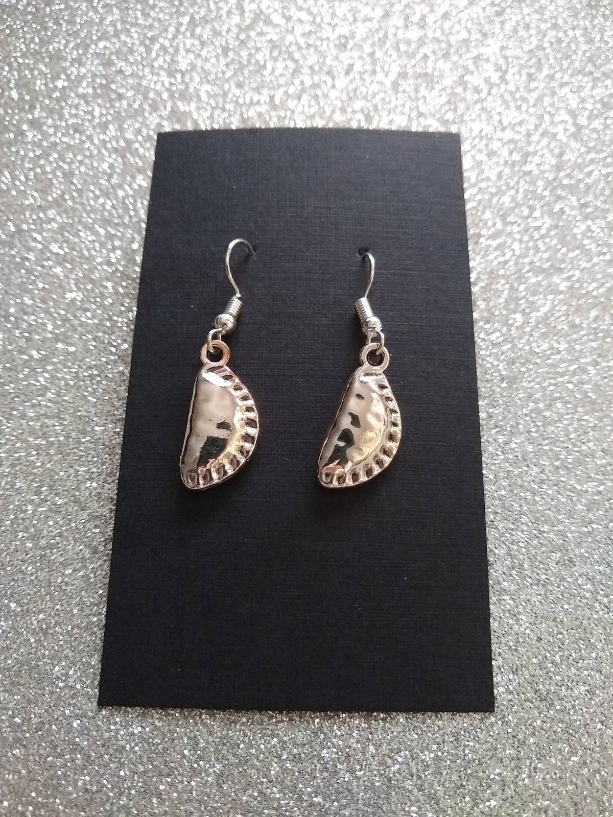 Pierogi Earrings Jewelry Polish Gift Idea Polska Fun Fishhook Dangle Earrings