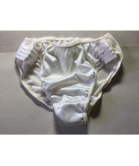 GOSSARD Vintage Satin Nylon Lo Rise Formal Bikini Panties Brief Size Sma... - $38.10 CAD