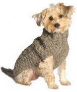 Chilly Dog Cable Knit Dog Sweater Turtleneck, Size 3X-Large, 85-135 lbs ... - $937.52 MXN