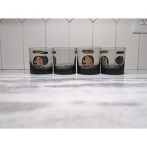 Aquarius Zodiac Rock Glasses Set, Astrological Signs Drinkware, Set of 4 - £23.76 GBP