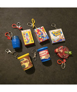 Hasbro Board Game Toy Vintage Keychain Lot of 7 Mouse Trap Operation Per... - $1,296.36 MXN