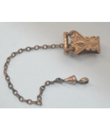 Antique Pocket Watch Chain ~ F.M.Co Gold filled 5&#39;&#39;inches long - $34.60