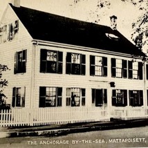 Anchorage By The Sea Massachusetts 1940-50 Postcard Hotel Mattapoisett P... - $19.99