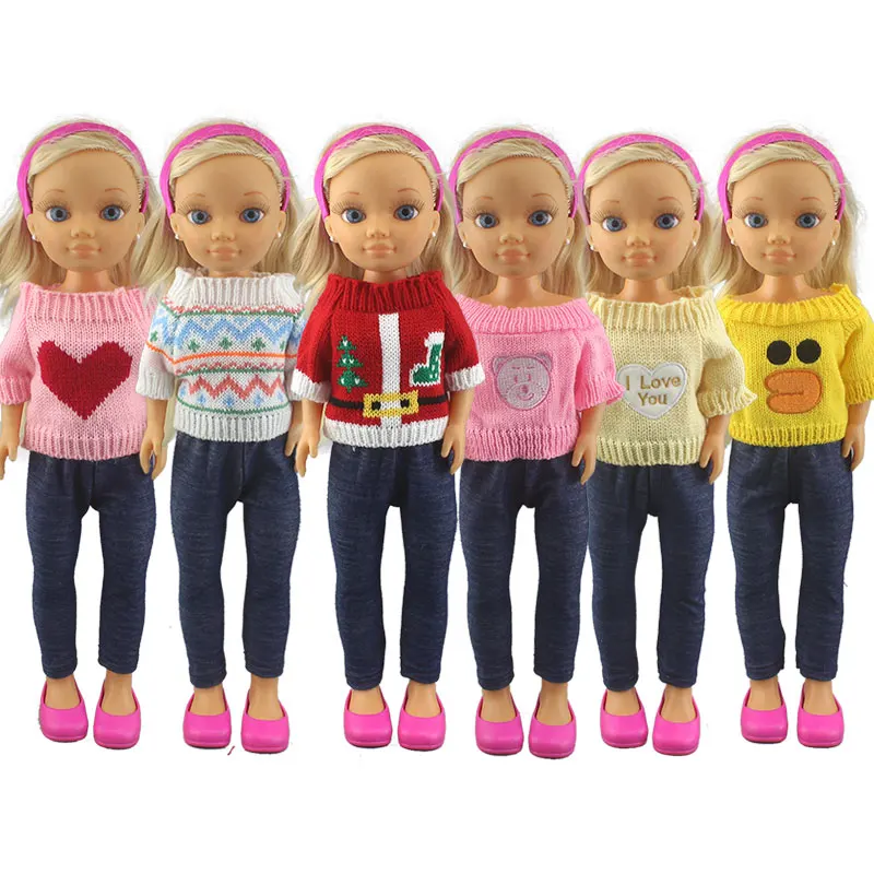 Fashion top  Cute sweater suit  Clothes Fit With 42cm FAMOSA Nancy Doll ... - £11.98 GBP
