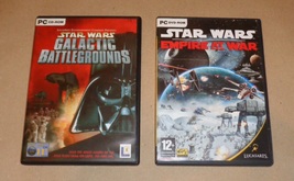 Star Wars – Galactic Battlegrounds – Empire At War – Pc Cd Dvd Rom - Lucasarts - £7.85 GBP