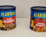 Planters Classic Peanuts or Chipotle Peanuts  (3 ,6 or 12  Canisters of ... - $8.99+