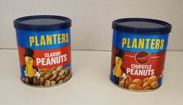 Planters Classic Peanuts or Chipotle Peanuts  (3 ,6 or 12  Canisters of  6 onz.) - £7.07 GBP+