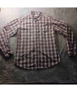 Wrangler Rugged Wear Tartan Plaid Button Shirt Mens L Western Cowboycore... - $13.86