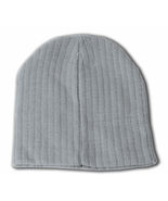 Heather Grey Short Cable Beanie - £9.43 GBP