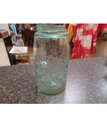 Mason&#39;s Patent Nov 30th 1858 Fruit Jar. Aqua Canning Jar - $940.64 MXN