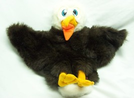 VINTAGE Art&#39;s Toy  FUNNY BALD EAGLE HAND PUPPET 12&quot; Plush STUFFED ANIMAL... - $19.80