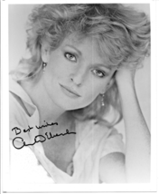 B &amp; W, 8 x 10 inch signed photo-Christine Ebersole-film, stage, tv actress - $188.96 MXN