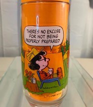 Vintage McDonalds Peanuts Camp Snoopy Collection Beverage Glass - £7.75 GBP