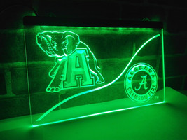 Alabama Crimson Tide Football Club LED Neon Light Sign home decor craft - £20.59 GBP+