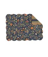 C&F Colonial Williamsburg Wakefield Floral Reversible Quilted 2-PC Placemat Set - $40.00