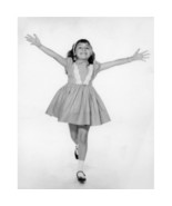 Portrait of Happy Girl with Arms Raised Poster Print - 18 x 24 in. - €53,72 EUR