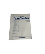 Vintage GE Hotpoint Washer Use And Care Book Manual For Model WLW3300B - $17.81 CAD