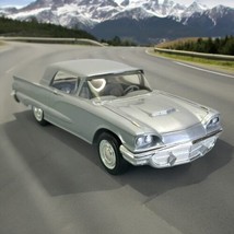 Vintage 1960 FORD THUNDERBIRD Dealer Promo Car Plastic Model Hardtop Sil... - $48.33