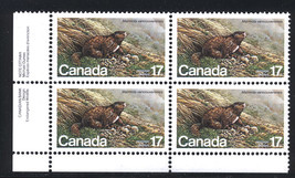 Canada  -  SC#883 Imprint  LL Mint NH  - 17 cent Vancouver Island Marmot (2) - $0.92