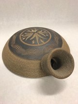 Hand Made Flat bottom Pottery urn spout bed warmer container vase not si... - $49.49
