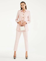 NWT 100% AUTH Max Mara Orfeo Cotton Twill Safai Pink Light Weight Jacket - $398.00