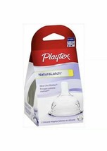 sealed brand new Playtex NaturaLatch Nipple 3-6 Months, Fast Flow 2-ct i... - £6.22 GBP